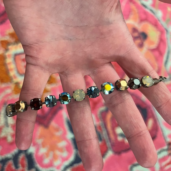 Sabika Jewelry - Sabika Brown and Turquoise Bracelet